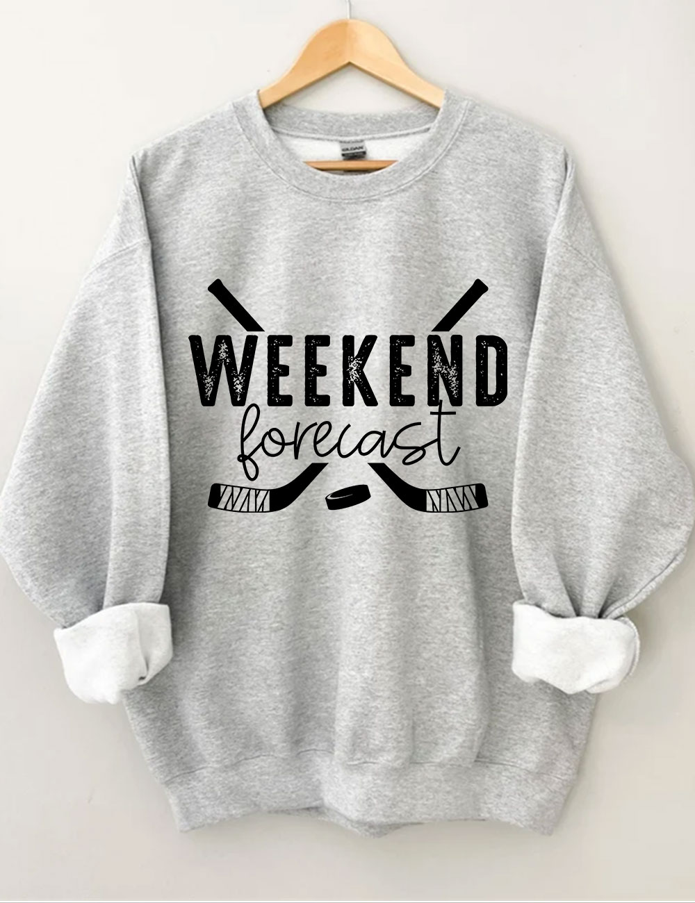 Weekend Forecast Hockey Sweatshirt