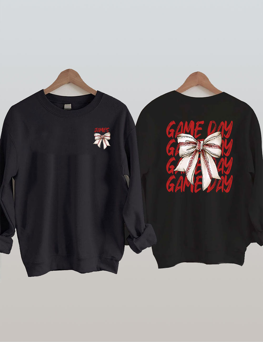 Custom Baseball Game Day Sweatshirt