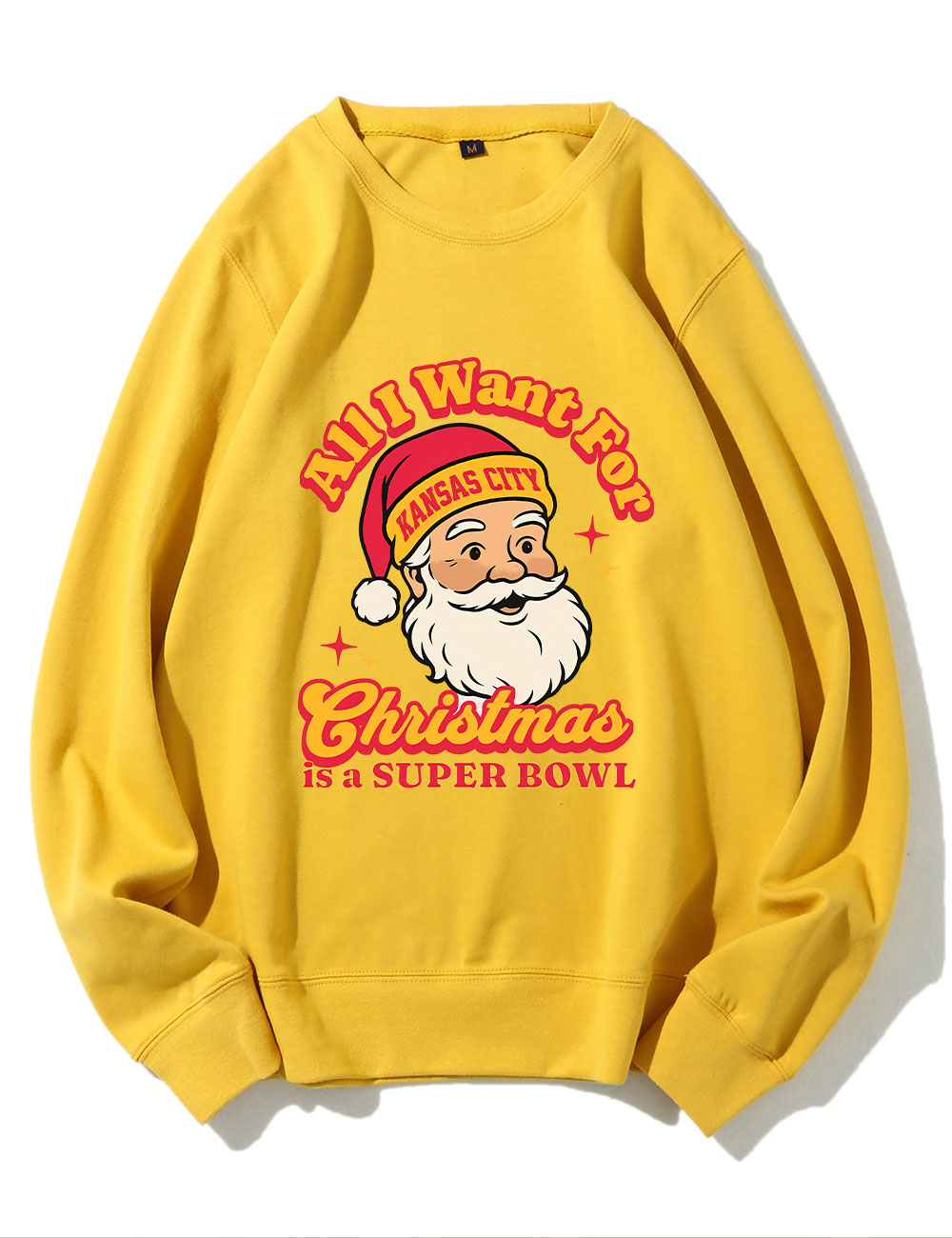 Kansas City Football Christmas Sweatshirt