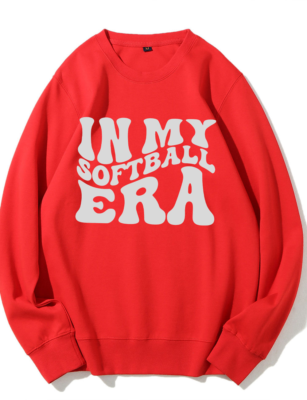 In My Softball Mom Era  Custom Sweatshirt