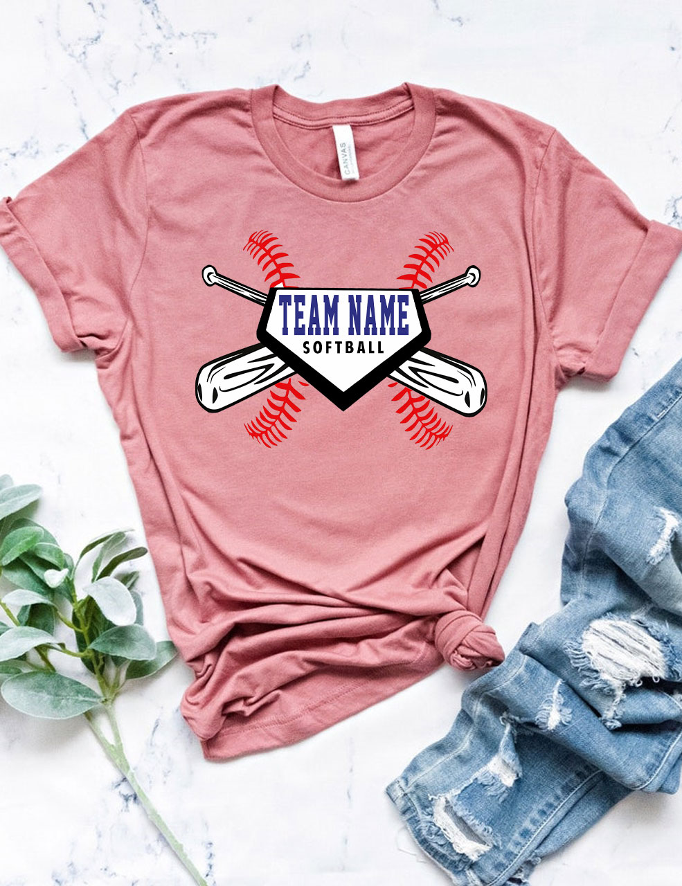 Custom Softball T-Shirt