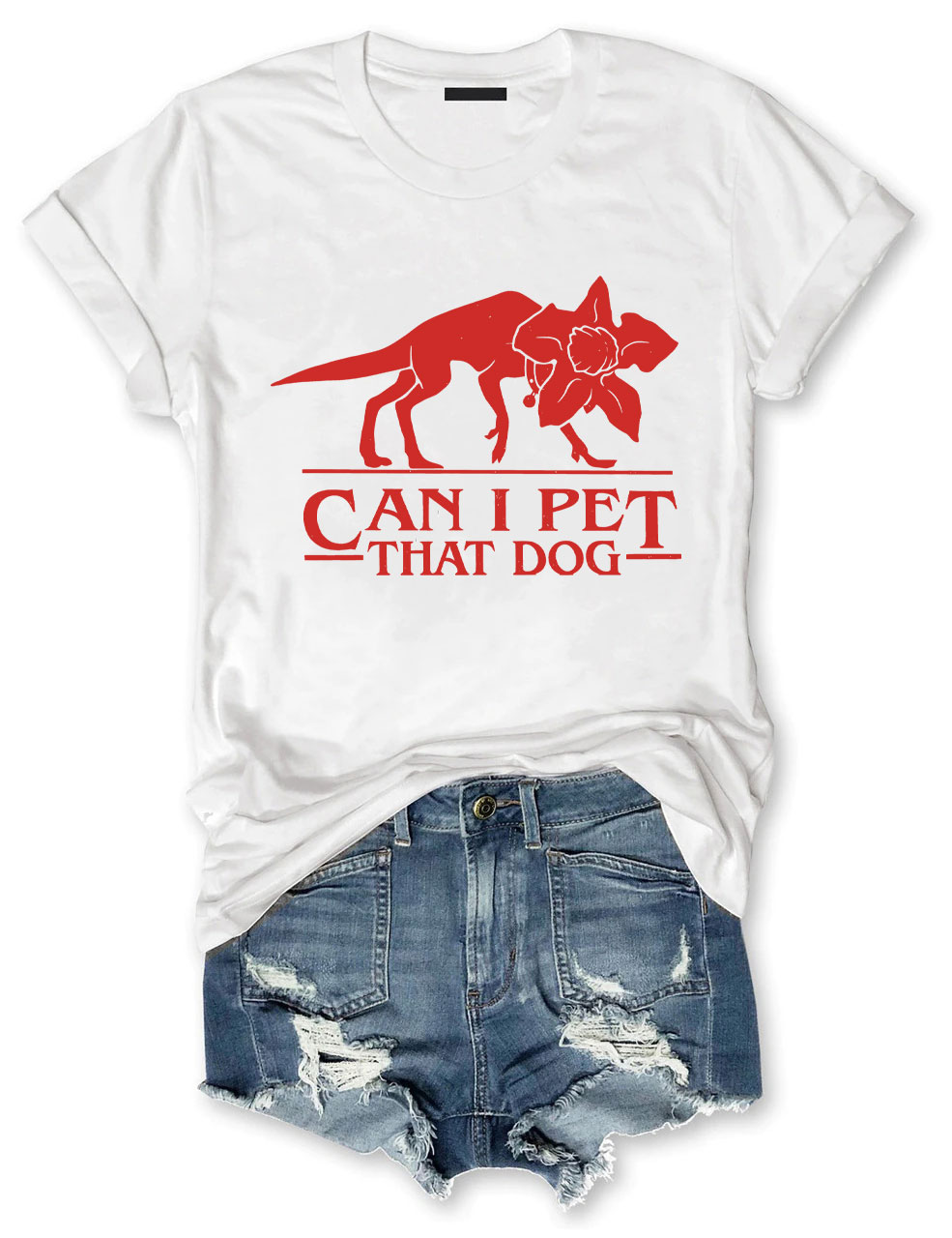 Can I Pet That Dog Funny T-shirt