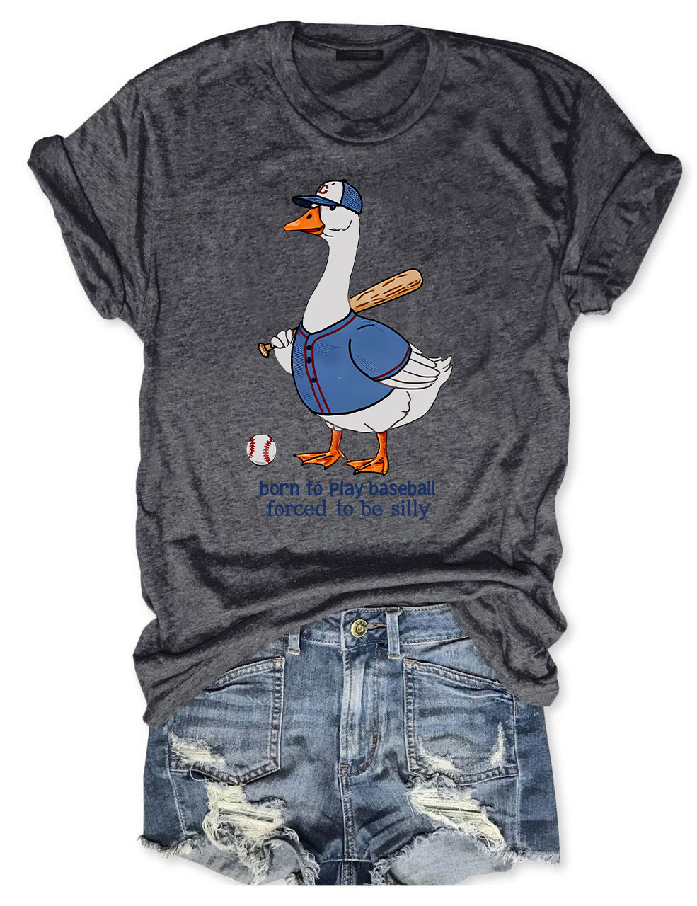 Silly Goose Baseball T-shirt