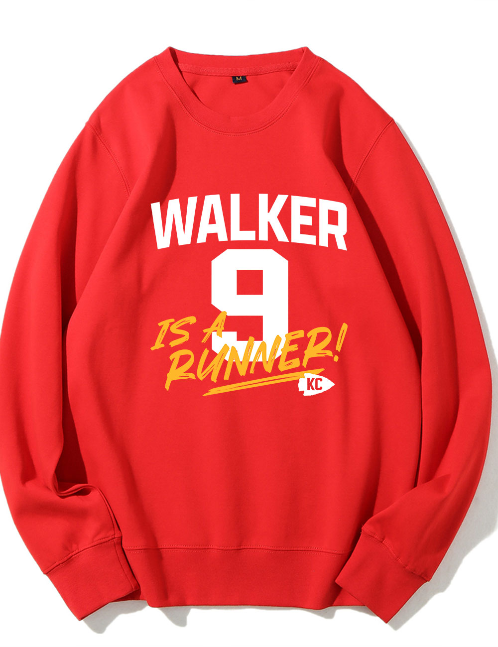 K9 Chiefs Football  Cute GhostWalker is a Runner Sweatshirt