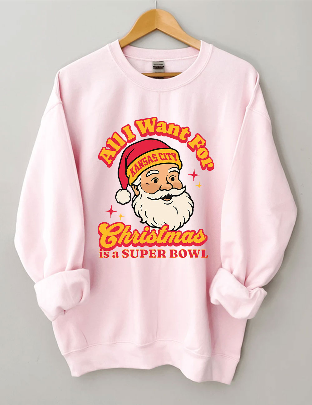 Kansas City Football Christmas Sweatshirt