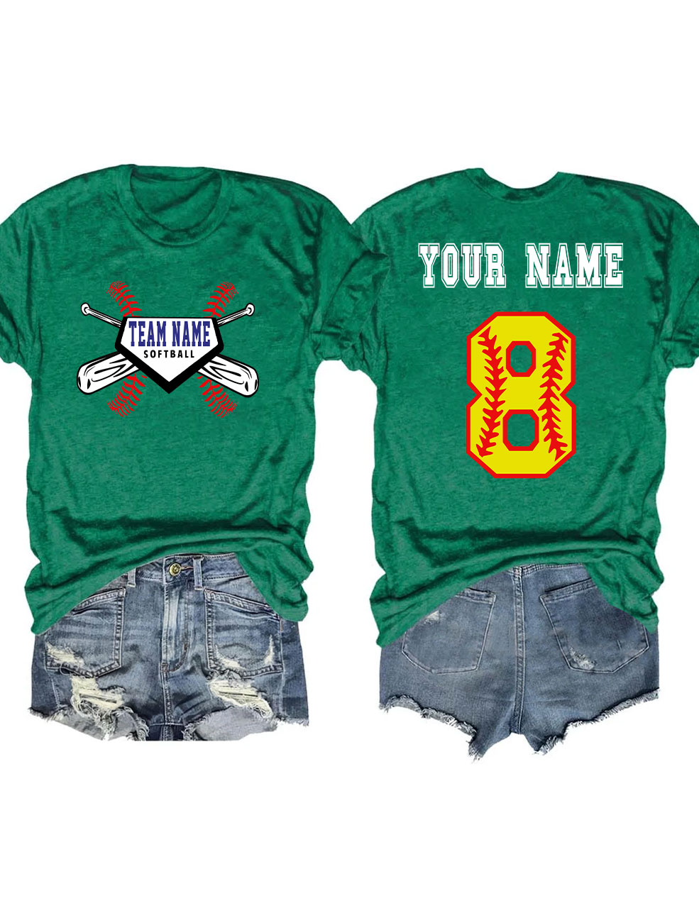 Custom Softball T-Shirt