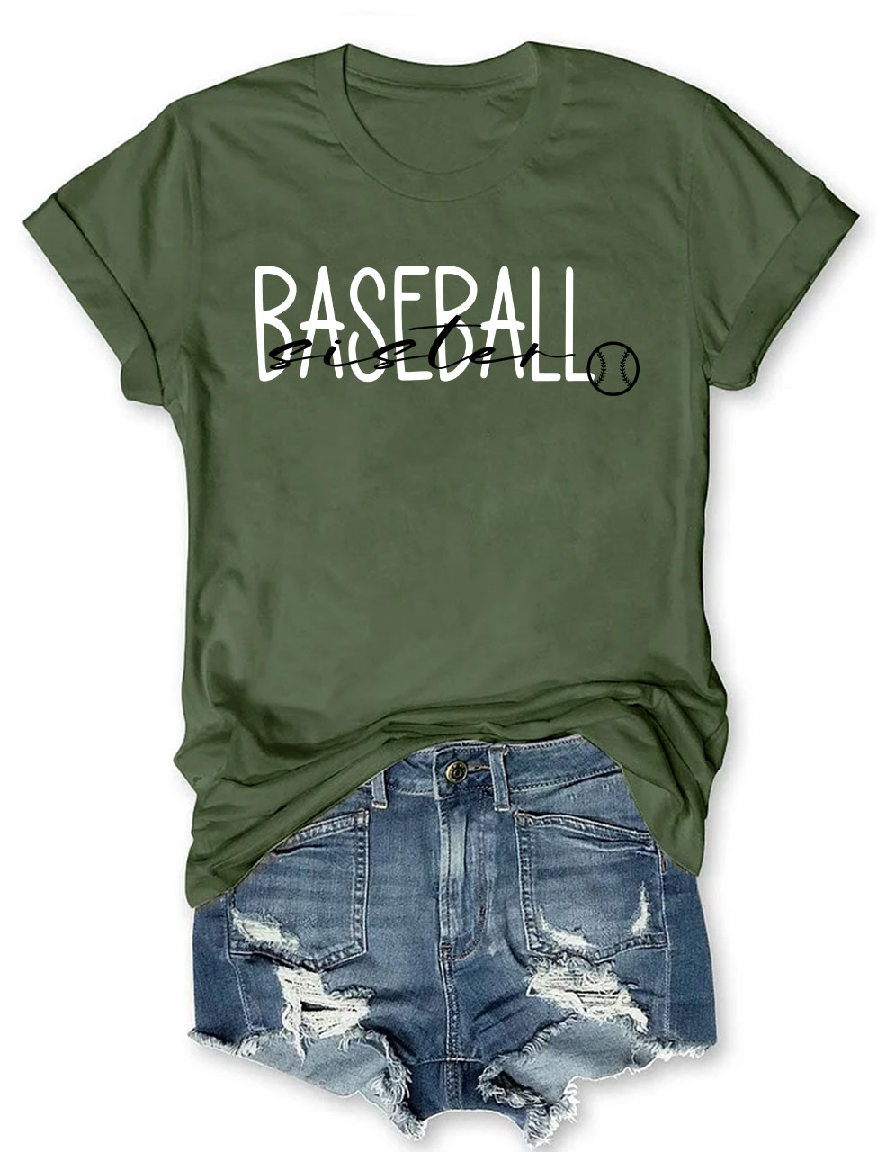Baseball Sister T-shirt