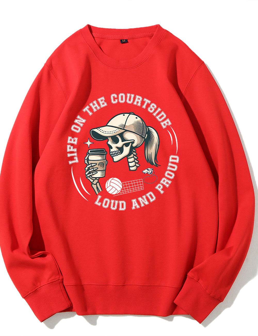 Proud Volleyball Mom Sweatshirt