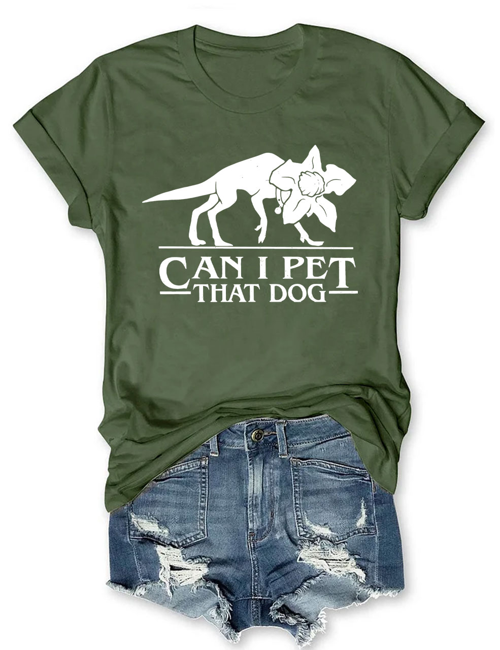 Can I Pet That Dog Funny T-shirt