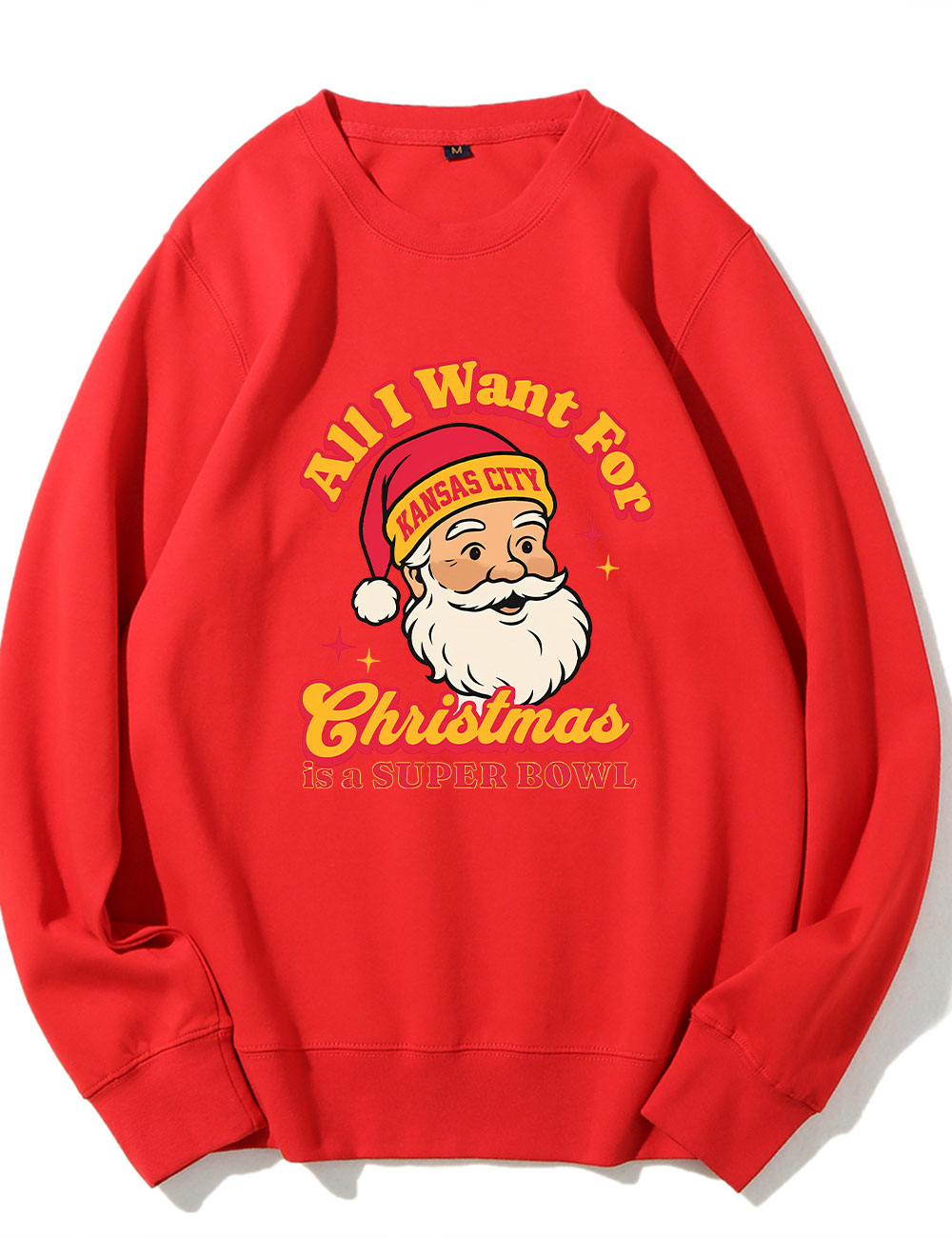 Kansas City Football Christmas Sweatshirt