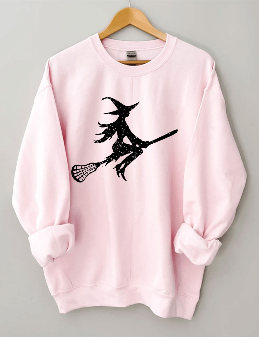 Sorta Spooky Witch Lacrosse Sweatshirt
