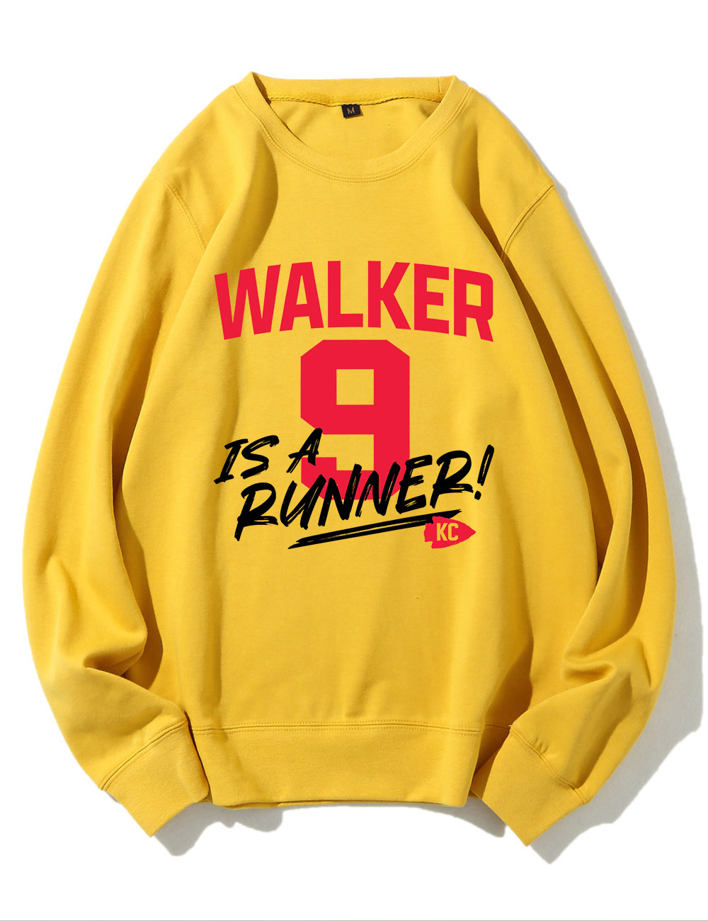 K9 Chiefs Football  Cute GhostWalker is a Runner Sweatshirt