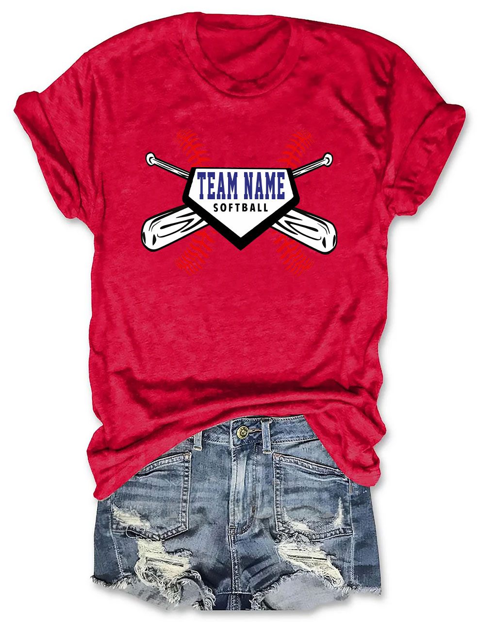 Custom Softball T-Shirt