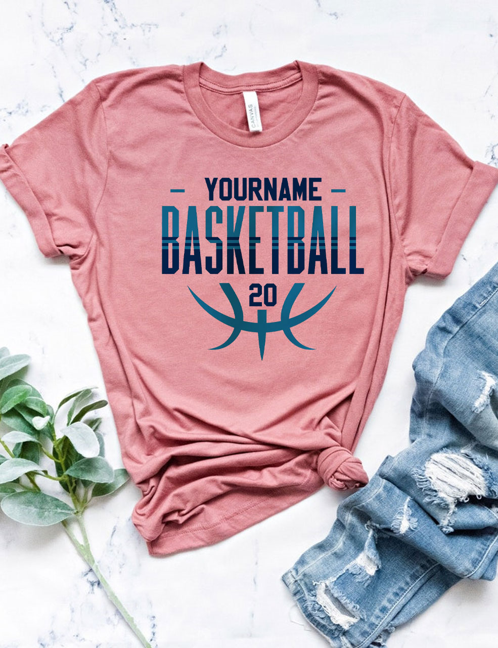Custom Basketball T-shirt
