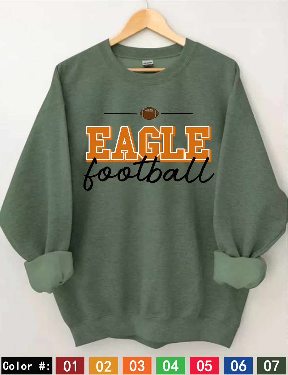 Custom Football Sweatshirt