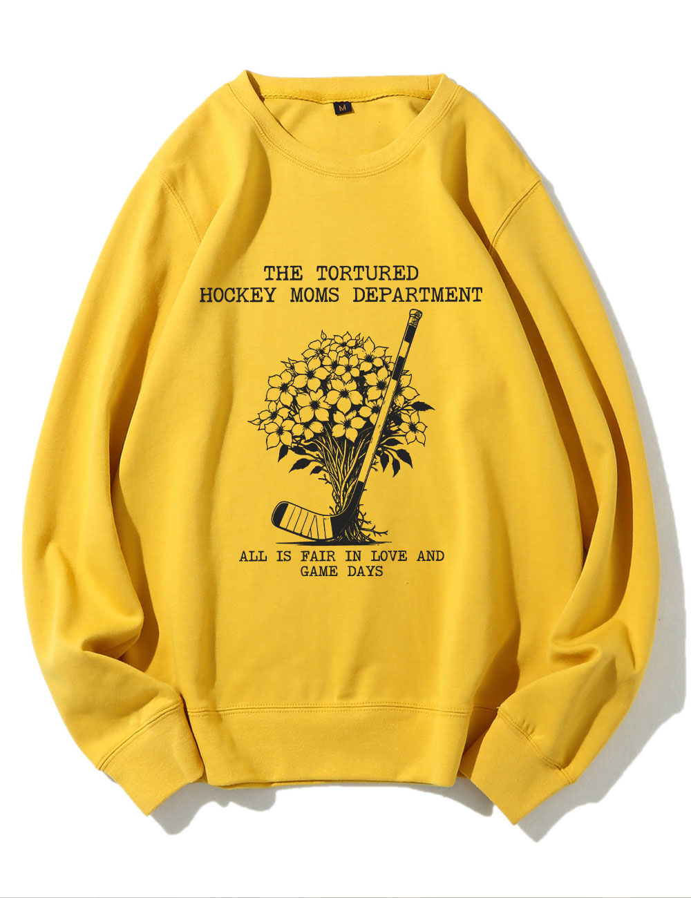 Tortured Hockey Moms Department Sweatshirt