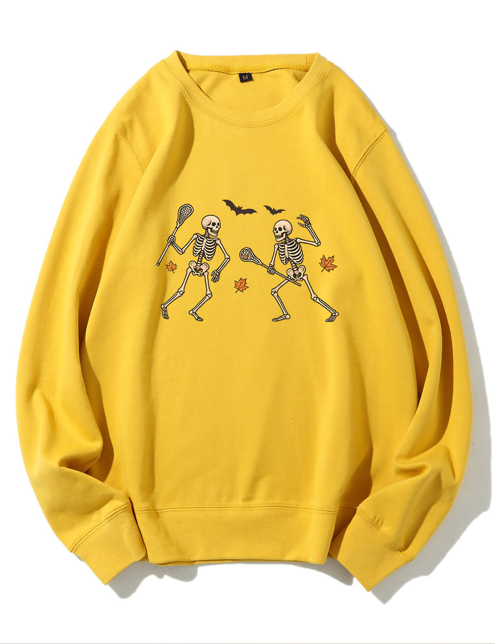 Skeletons Lacrosse Halloween Funny Sweatshirt