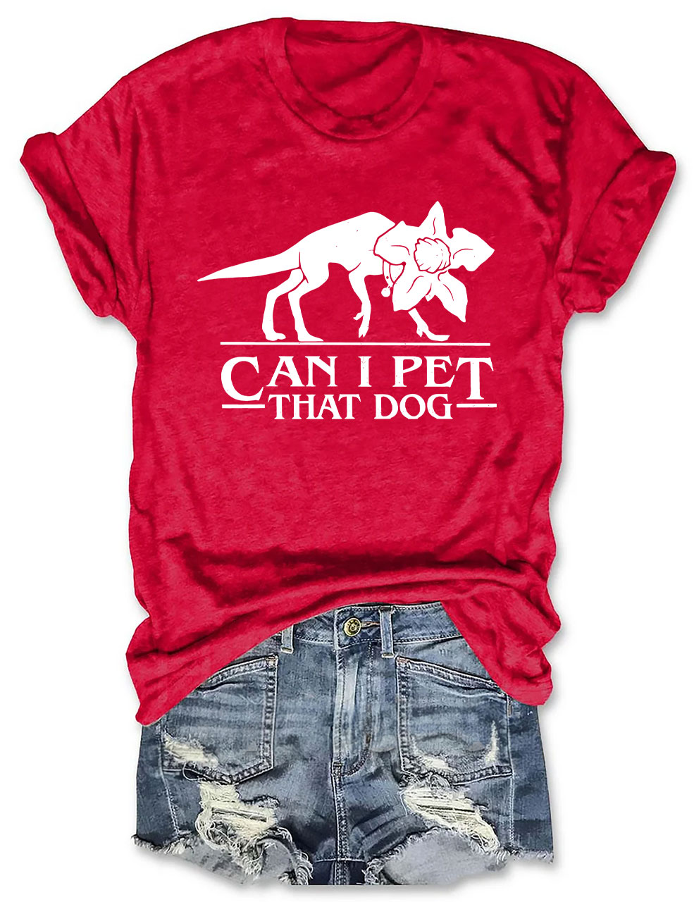 Can I Pet That Dog Funny T-shirt