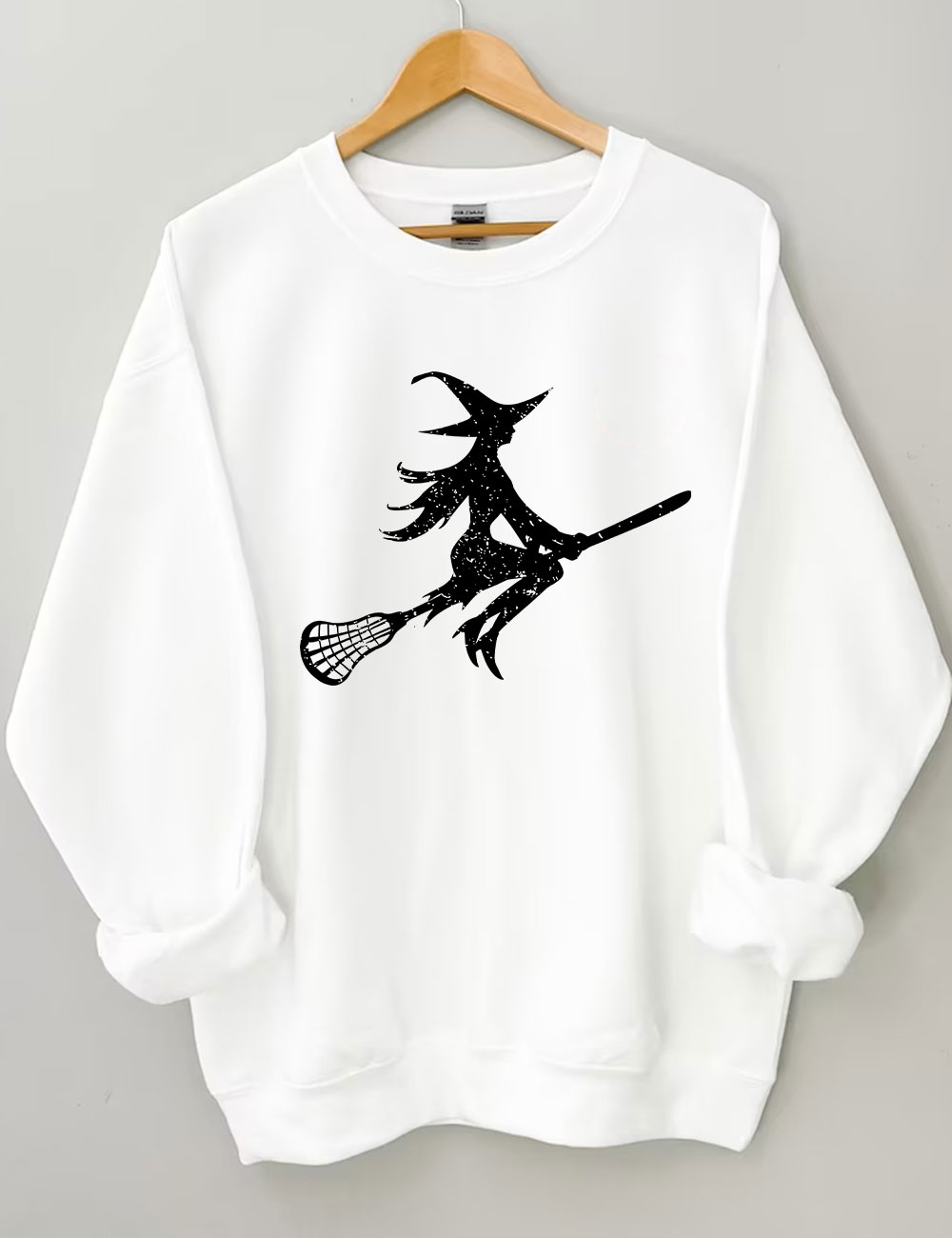 Sorta Spooky Witch Lacrosse Sweatshirt