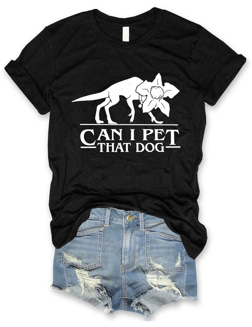 Can I Pet That Dog Funny T-shirt