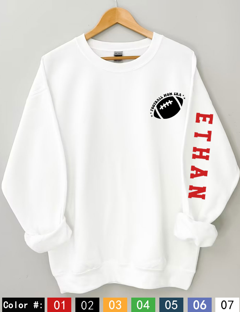 Custom Football Mom Era Sweatshirt