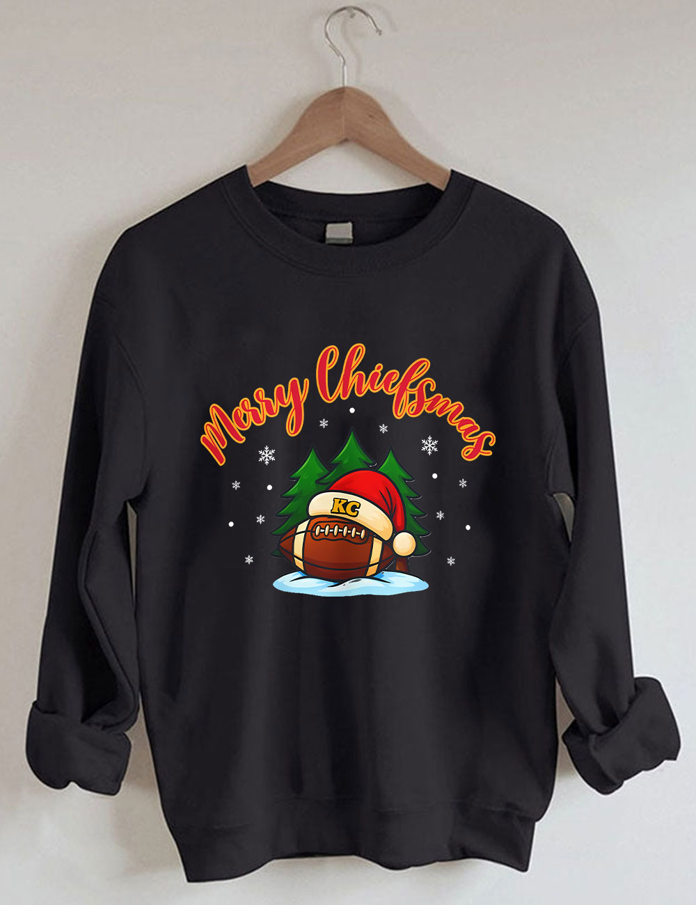 Merry Chiefsmas Kansas City Football Sweatshirt