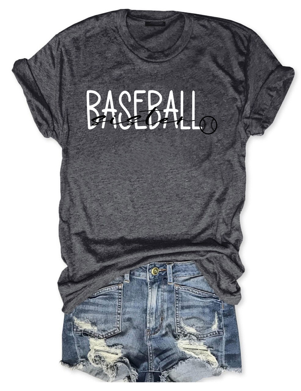 Baseball Sister T-shirt