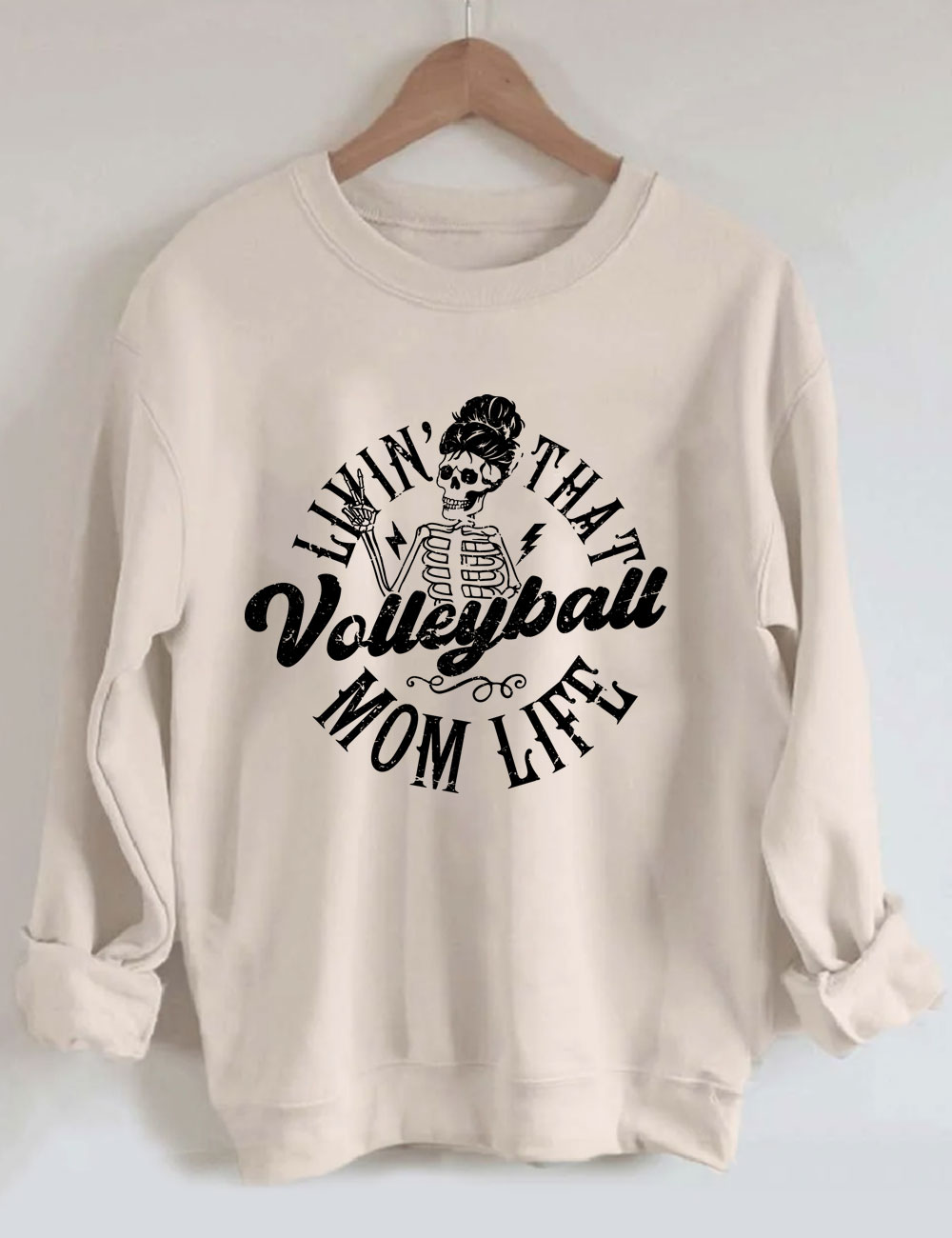 Livin' That Volleyball Mom Life Sweatshirt