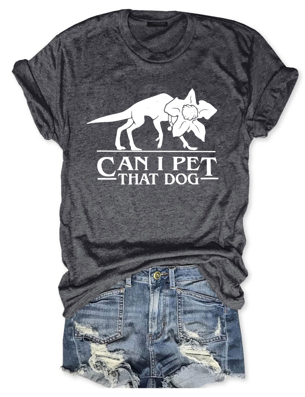 Can I Pet That Dog Funny T-shirt