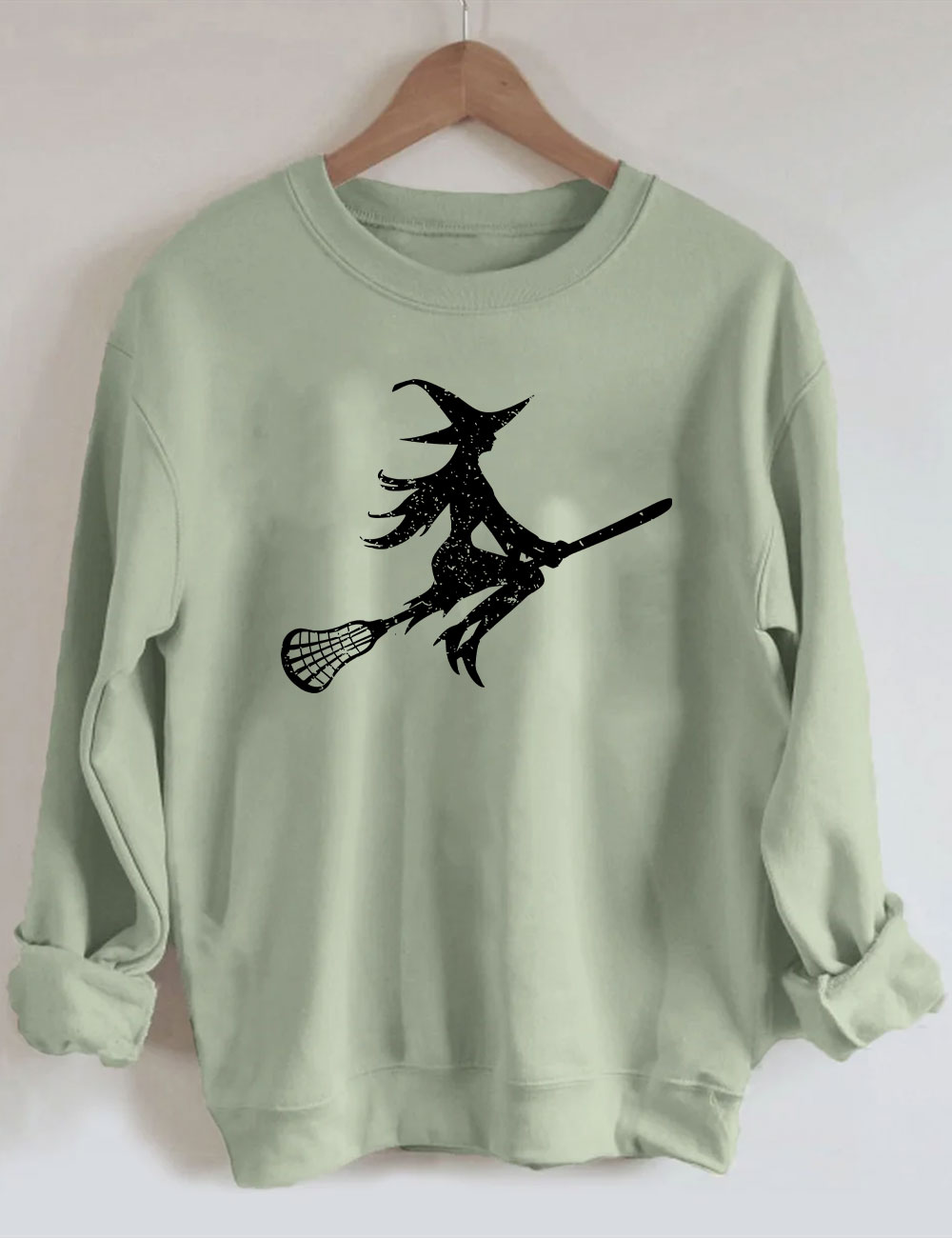 Sorta Spooky Witch Lacrosse Sweatshirt