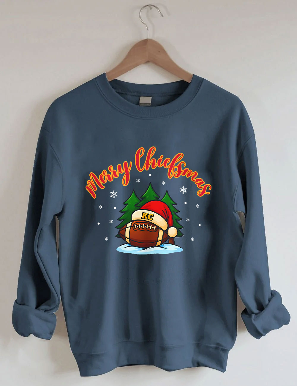 Merry Chiefsmas Kansas City Football Sweatshirt