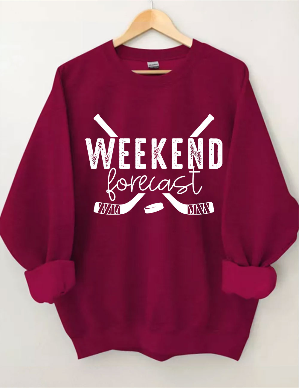 Weekend Forecast Hockey Sweatshirt