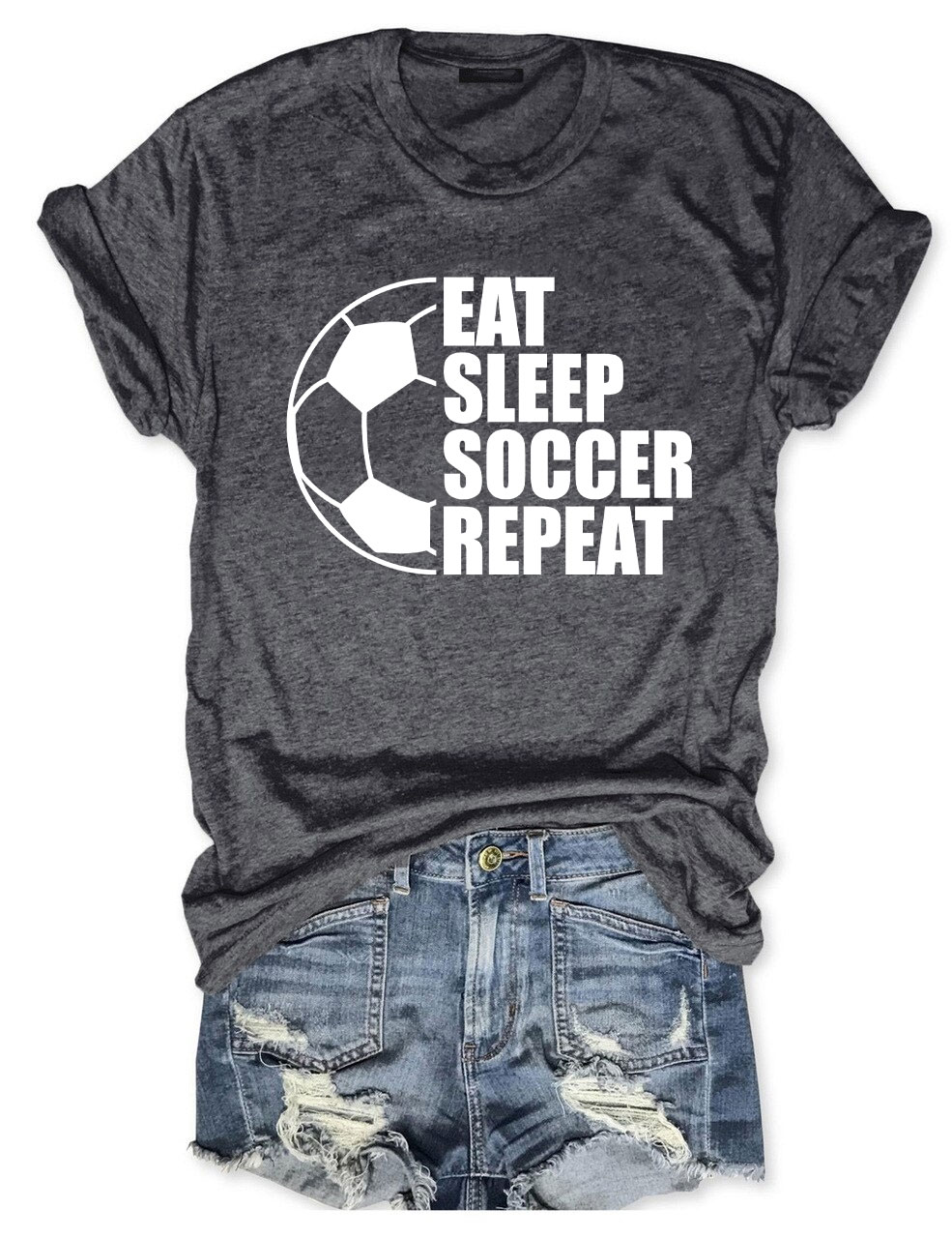 Eat Sleep Soccer Repeat T-shirt