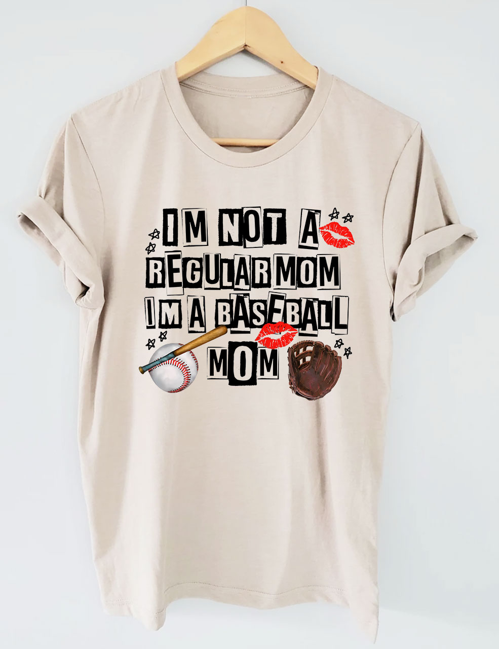 I’m Not Regular Mom I’m A Baseball Mom T-shirt