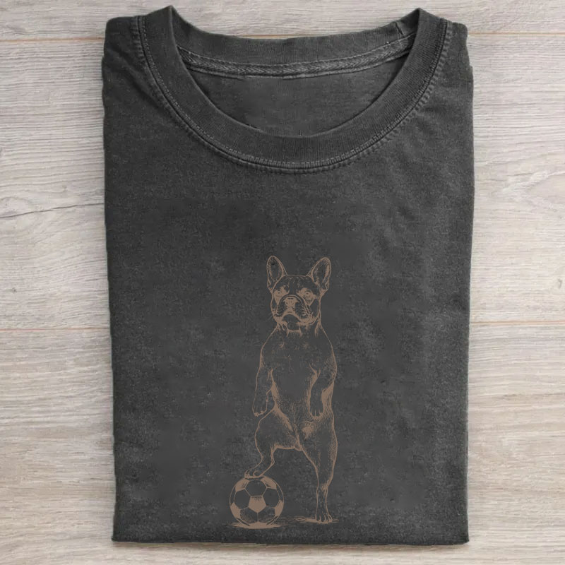 French Bulldog Soccer T-Shirt