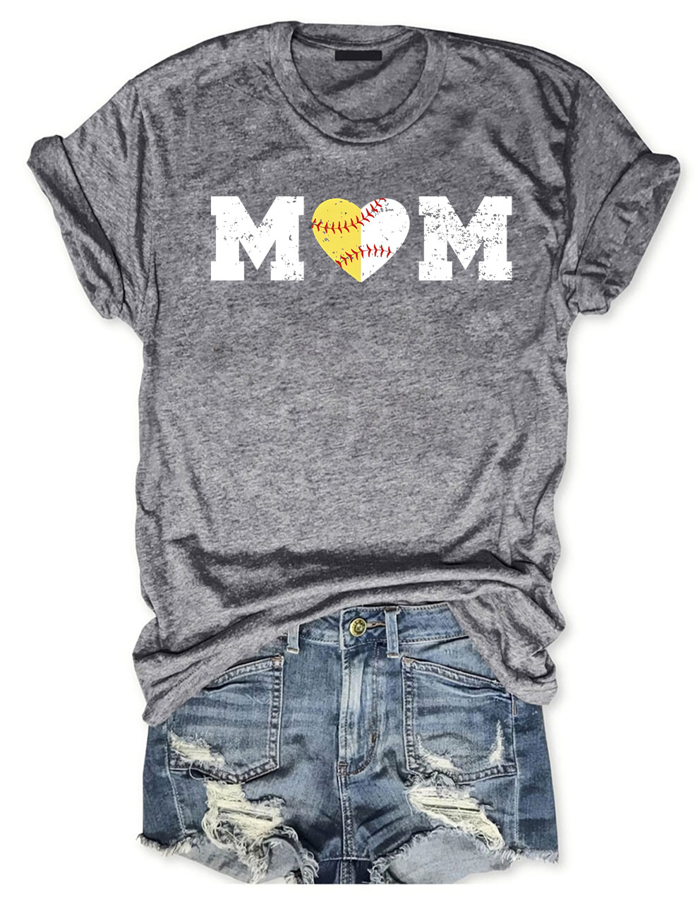 Cute Baseball Mom T-shirt