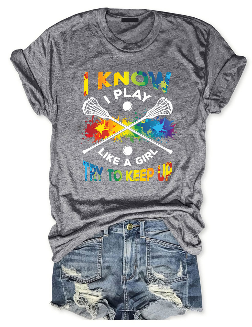 Lacrosse Player T-shirt