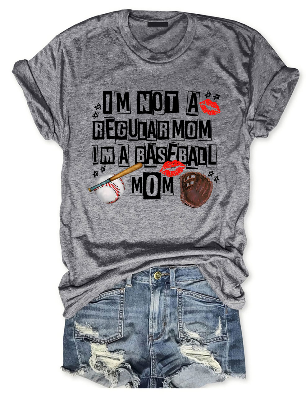 I’m Not Regular Mom I’m A Baseball Mom T-shirt