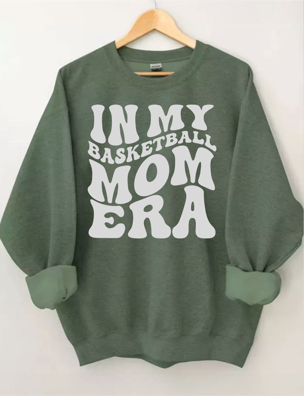 In My Basketball Mom Era Custom  Sweatshirt