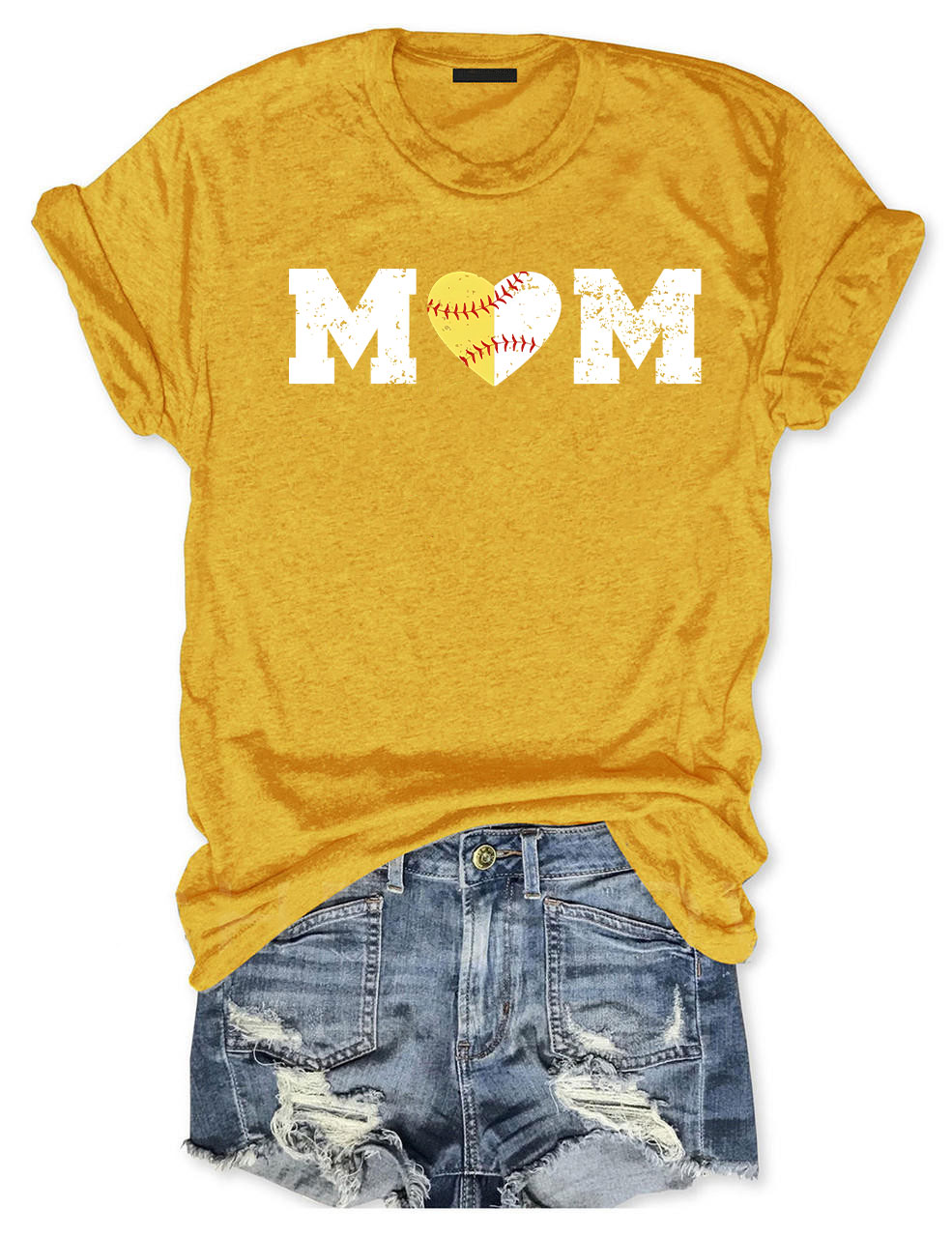 Cute Baseball Mom T-shirt