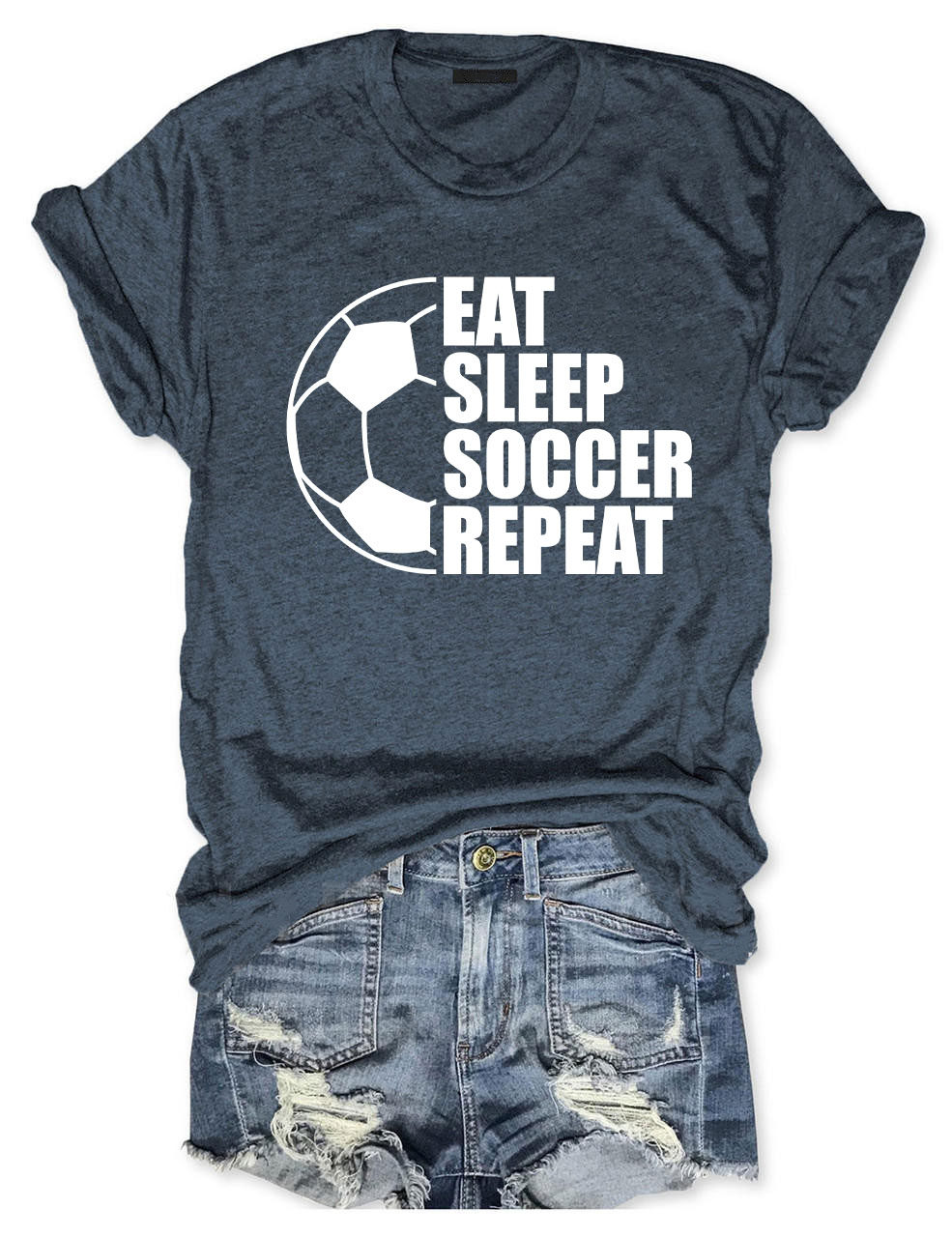 Eat Sleep Soccer Repeat T-shirt