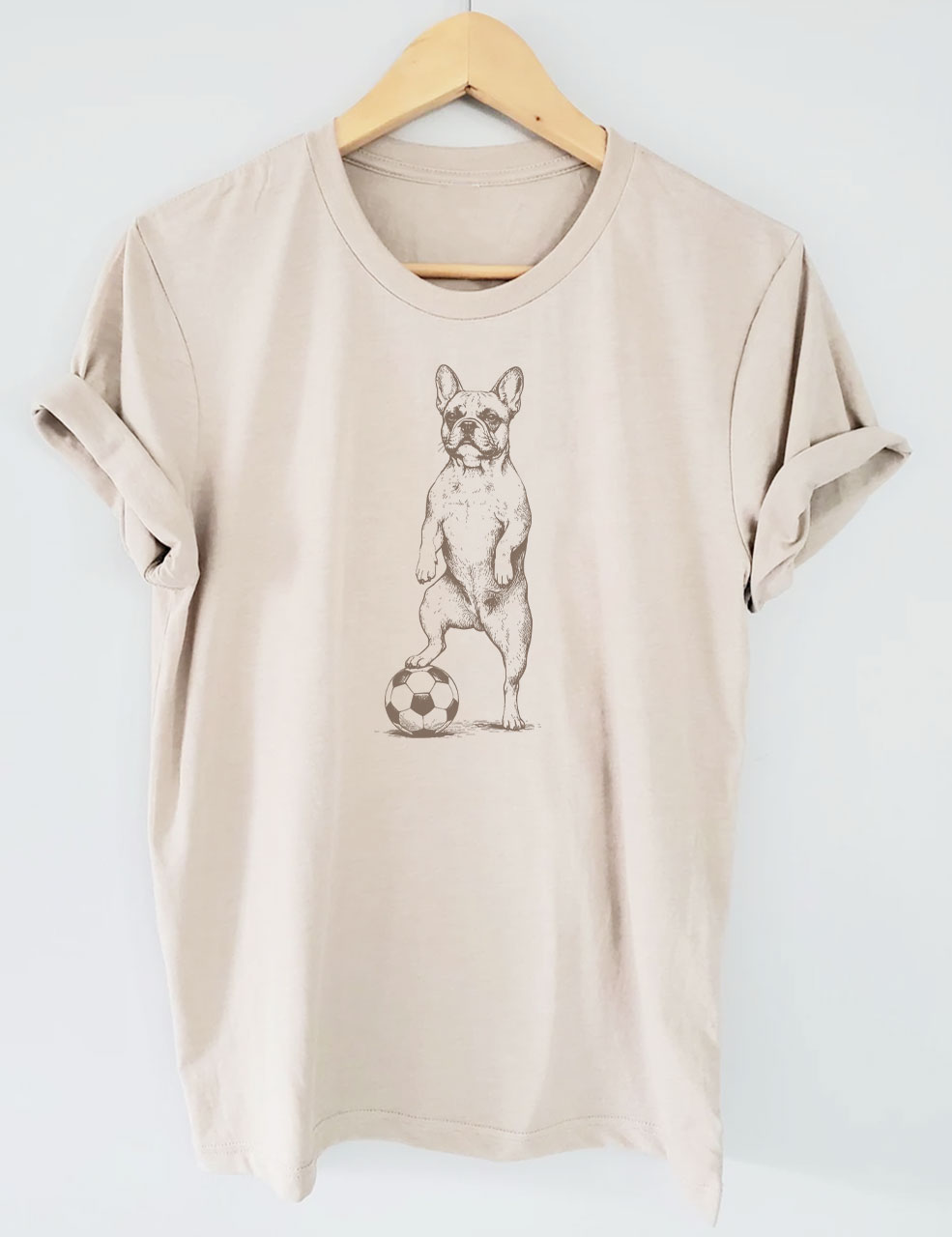French Bulldog Soccer T-Shirt