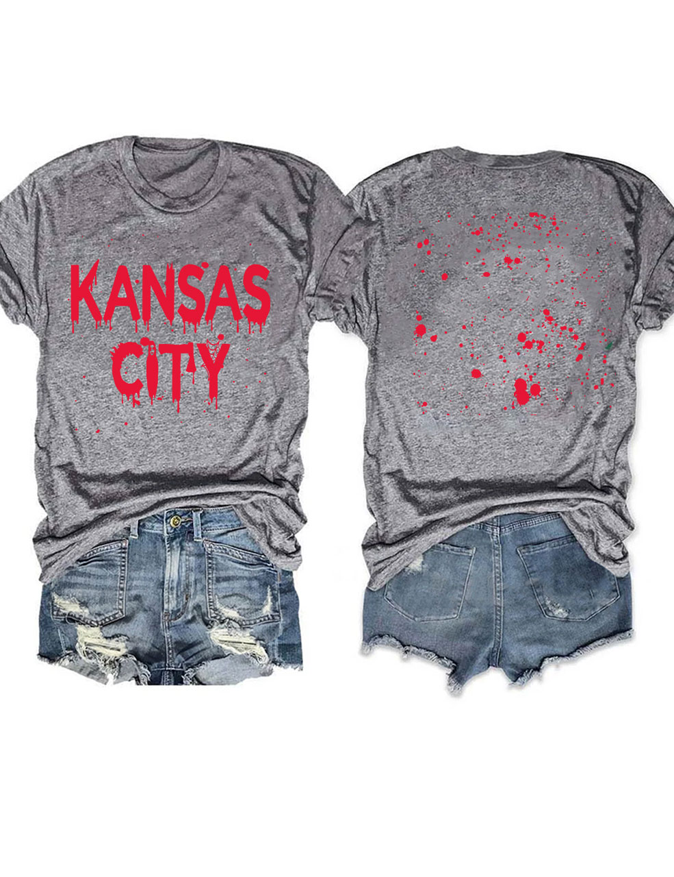 Kansas City Bloody Halloween T-Shirt
