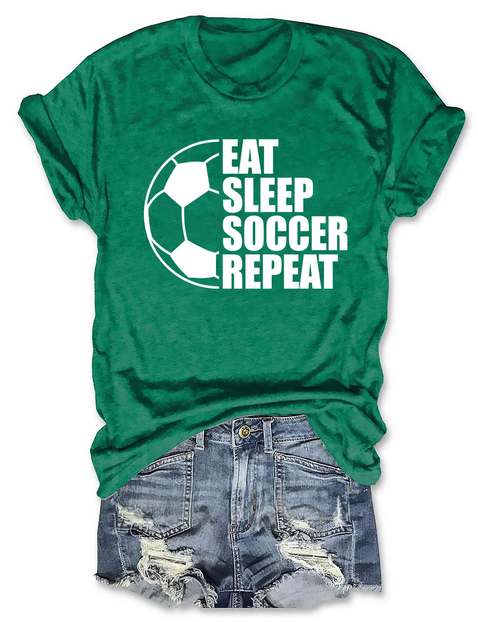 Eat Sleep Soccer Repeat T-shirt