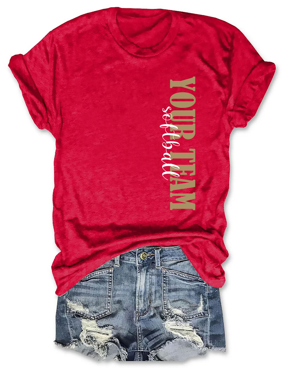 Custom Softball T-shirt