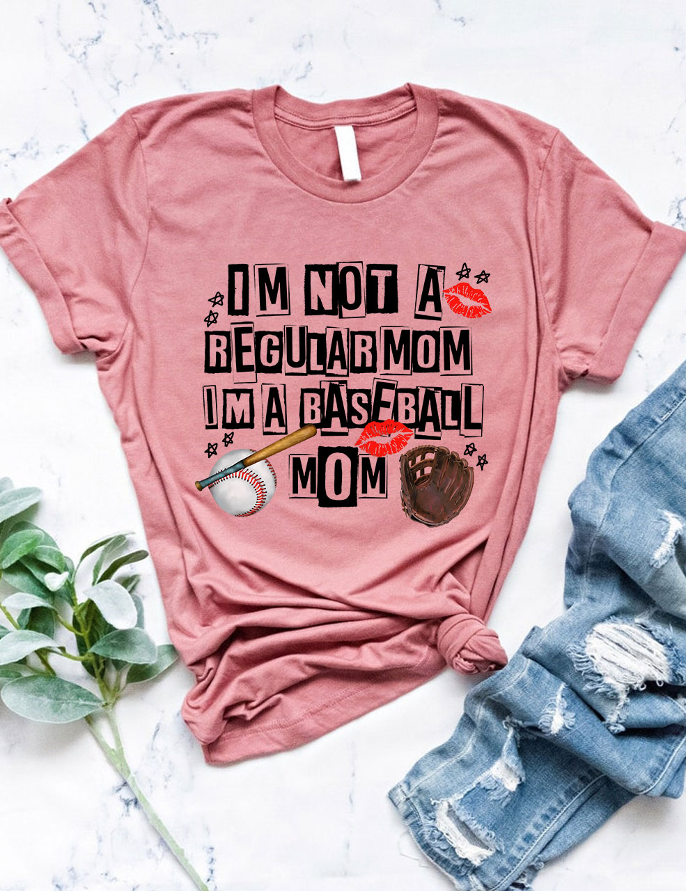 I’m Not Regular Mom I’m A Baseball Mom T-shirt