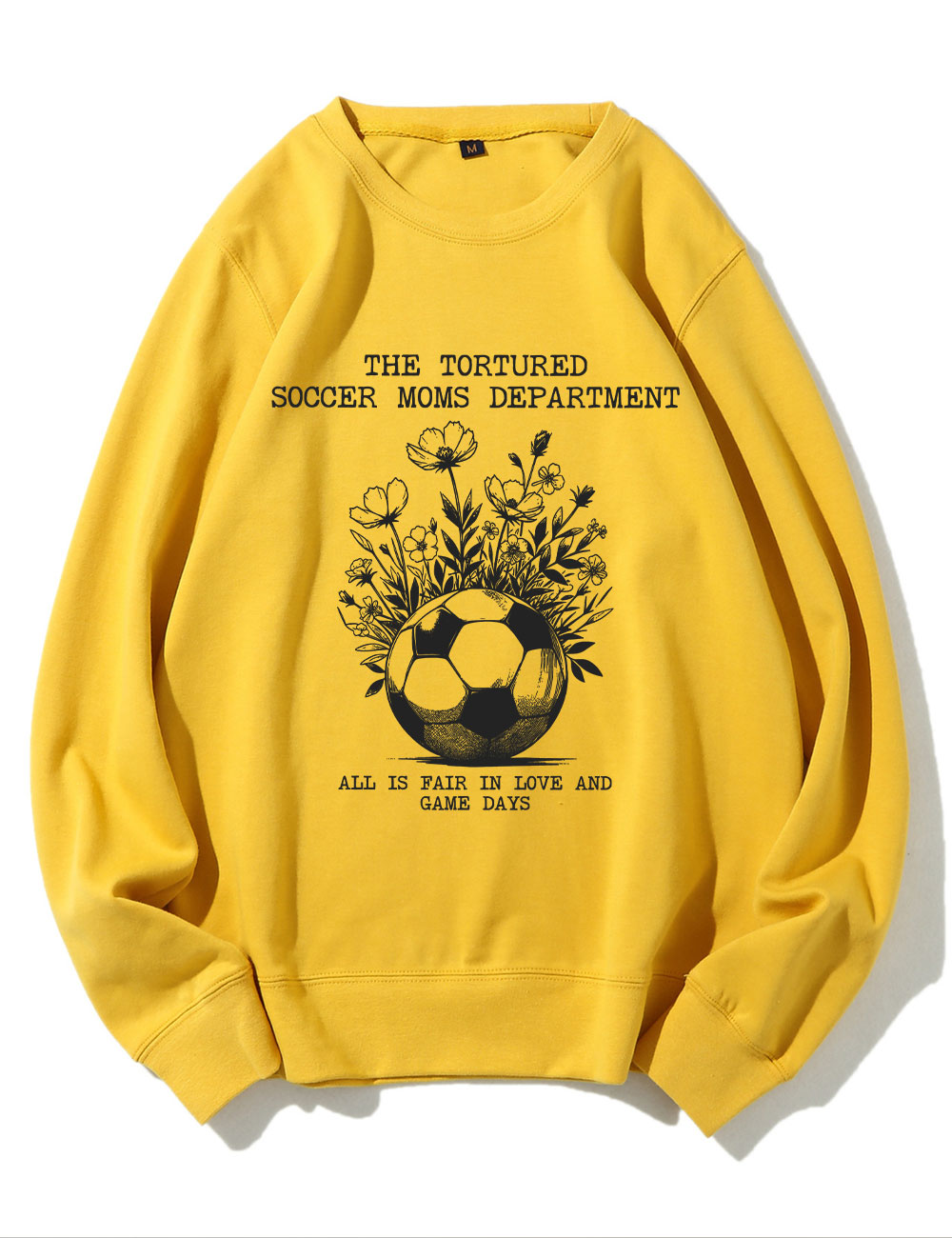 Tortured Soccer Moms Department Sweatshirt