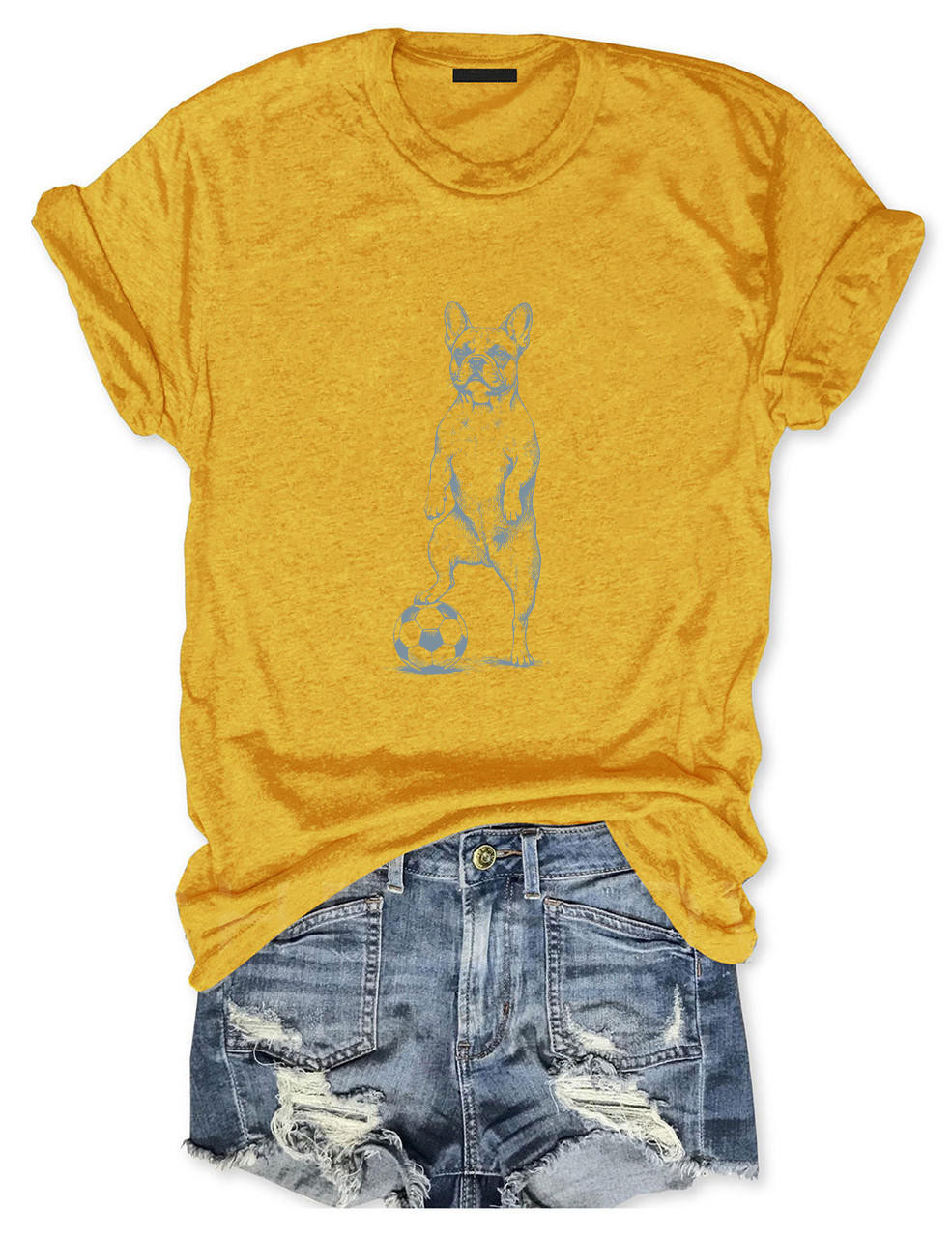 French Bulldog Soccer T-Shirt