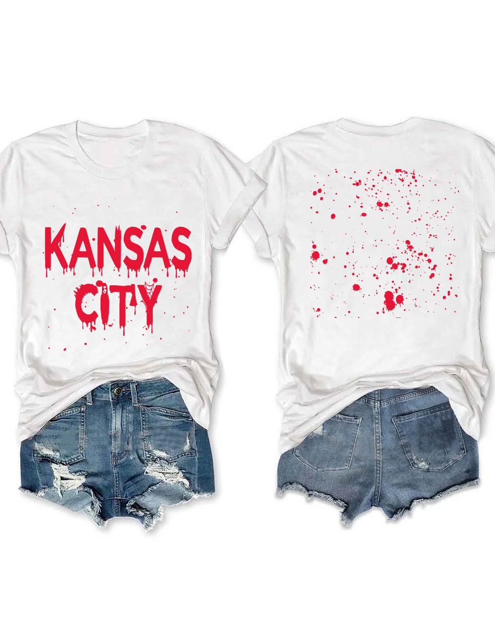 Kansas City Bloody Halloween T-Shirt
