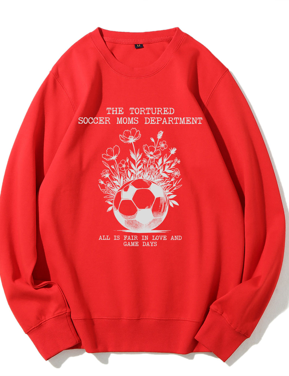 Tortured Soccer Moms Department Sweatshirt